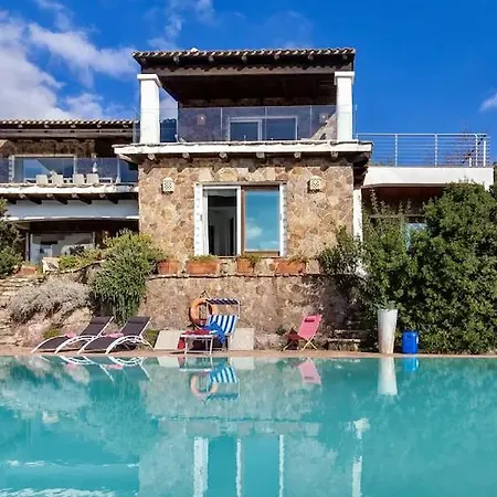 Willa Emmeline Fronte Mare 5 6 Bagni Infinity Pool Wifi Per 12 Persone *