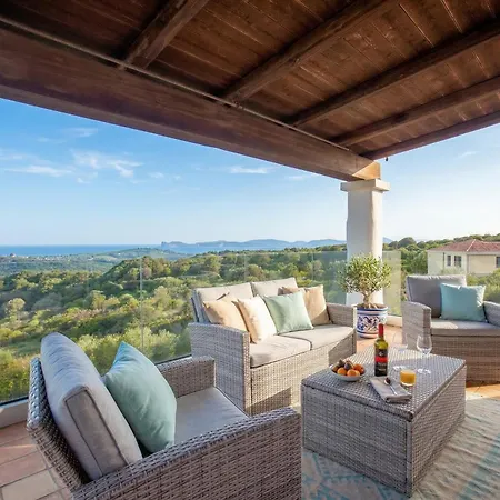 Emmeline Fronte Mare 5 6 Bagni Infinity Pool Wifi Per 12 Persone * Alghero