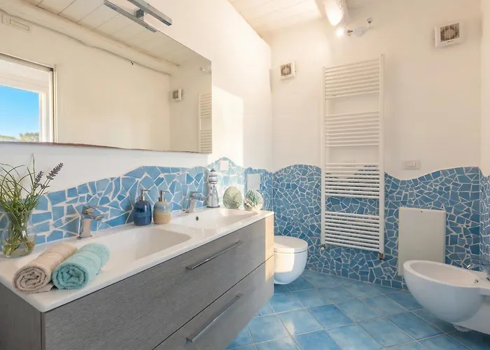 Emmeline Fronte Mare 5 6 Bagni Infinity Pool Wifi Per 12 Persone * Alghero