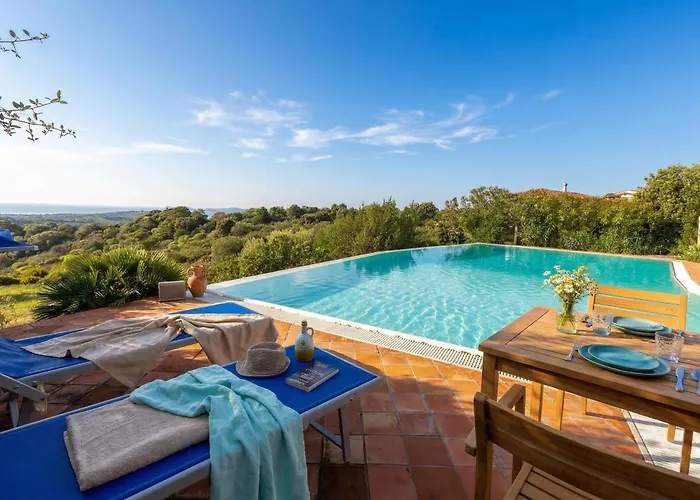 Villa Emmeline Fronte Mare 5 6 Bagni Infinity Pool Wifi Per 12 Persone Alghero