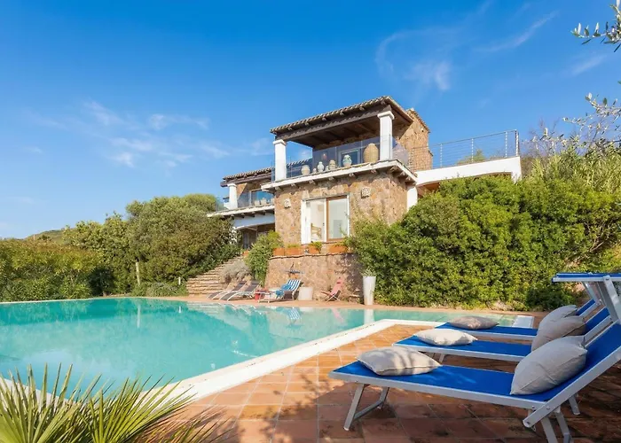 Emmeline Fronte Mare 5 6 Bagni Infinity Pool Wifi Per 12 Persone * Alghero