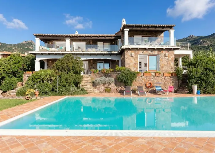 Emmeline Fronte Mare 5 6 Bagni Infinity Pool Wifi Per 12 Persone *