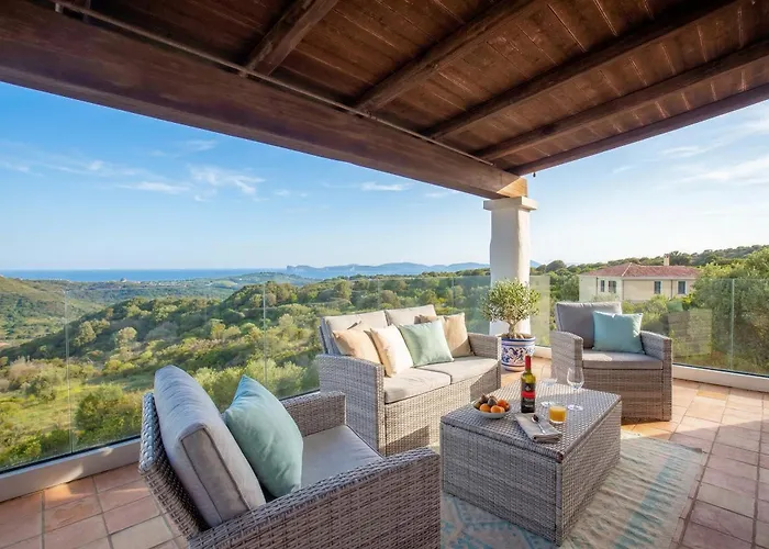 Emmeline Fronte Mare 5 6 Bagni Infinity Pool Wifi Per 12 Persone * Alghero